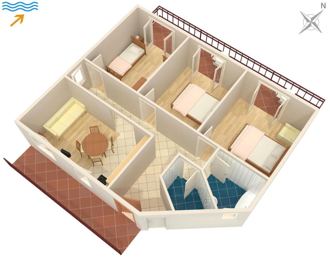 Apartments With A Parking Space 马林斯卡 外观 照片
